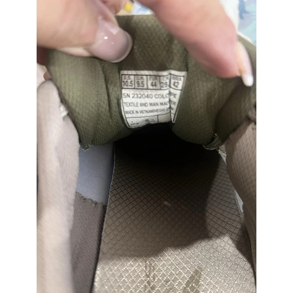 Skechers Sport Arch Fit Banlin Mens 10.5 Mesh Athletic Shoes Comfort Taupe